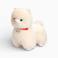 Alpaca Plush with Collar and Bell Oh My Plushie