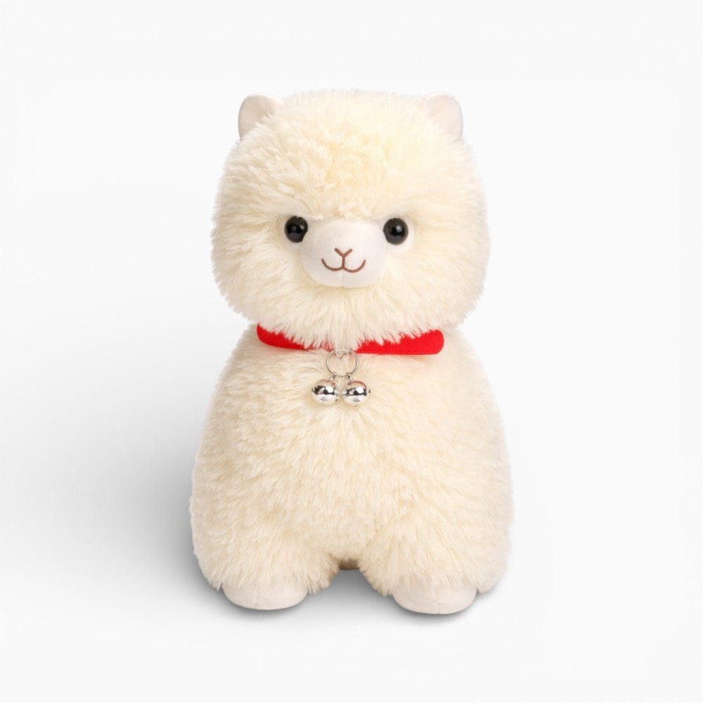 Alpaca Plush with Collar and Bell Oh My Plushie