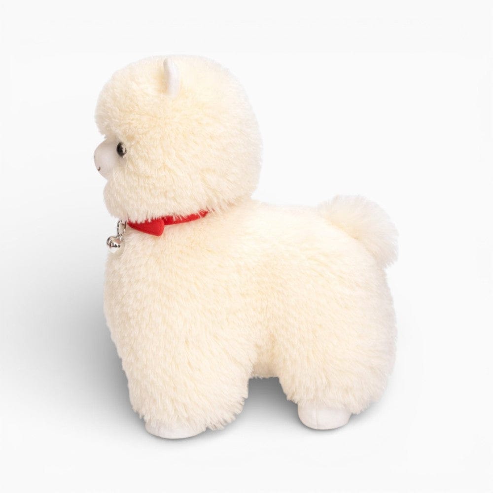 Alpaca Plush with Collar and Bell Oh My Plushie