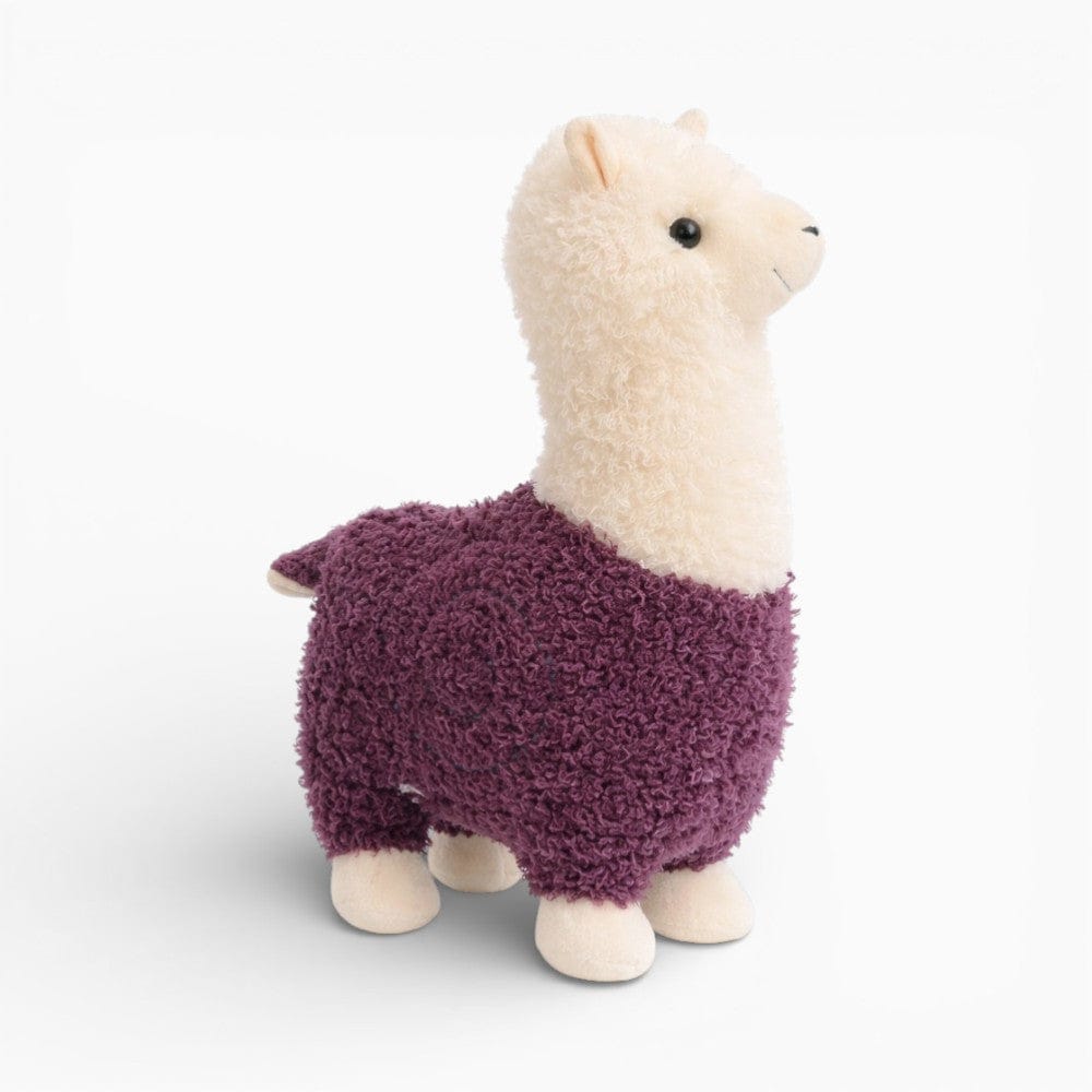 Alpaca Plush with Colourful Body and White Head Oh My Plushie