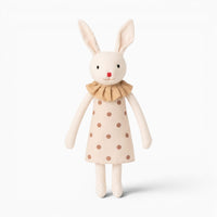 Beige Bunny Plush with Dress Oh My Plushie