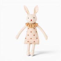 Beige Bunny Plush with Dress Oh My Plushie