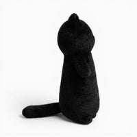 Black Kawaii Cat Plush Pillow Oh My Plushie