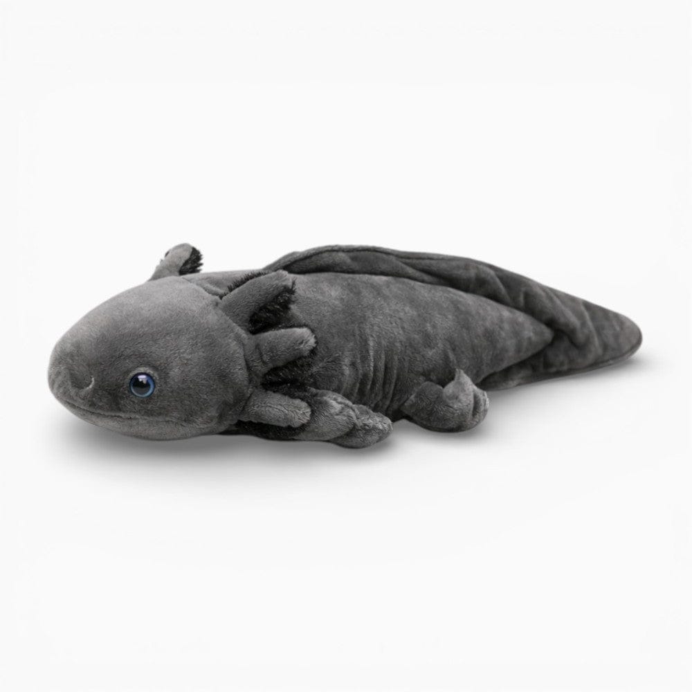 Black Realistic Axolotl Plush Oh My Plushie