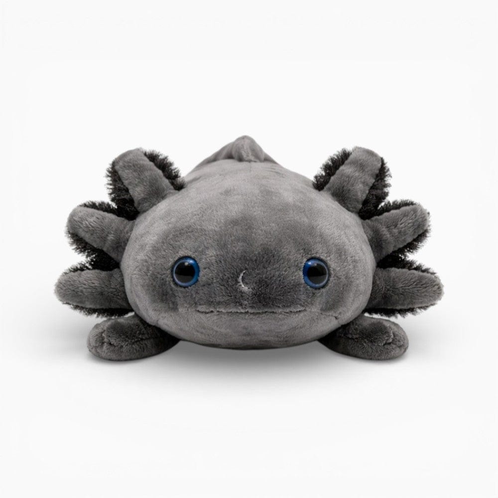 Black Realistic Axolotl Plush Oh My Plushie