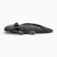Black Realistic Axolotl Plush Oh My Plushie
