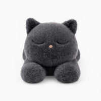 Black Soft Lying Cat Plush Oh My Plushie