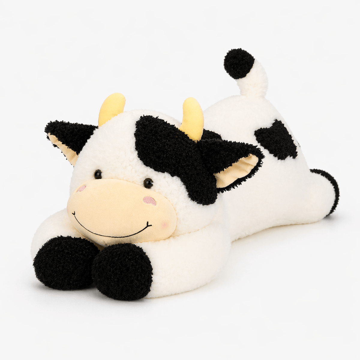 Black White Large Cow Plush Oh My Plushie