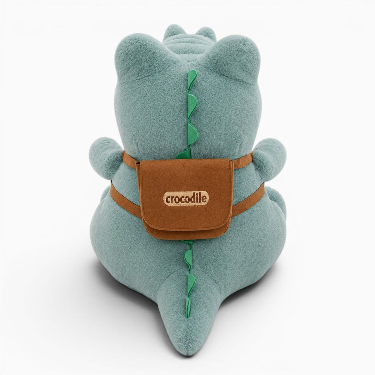 Blue Crocodile Plush with Backpack Oh My Plushie
