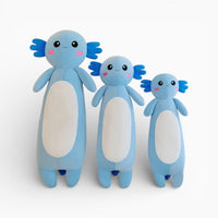 Blue Long Axolotl Plush Oh My Plushie