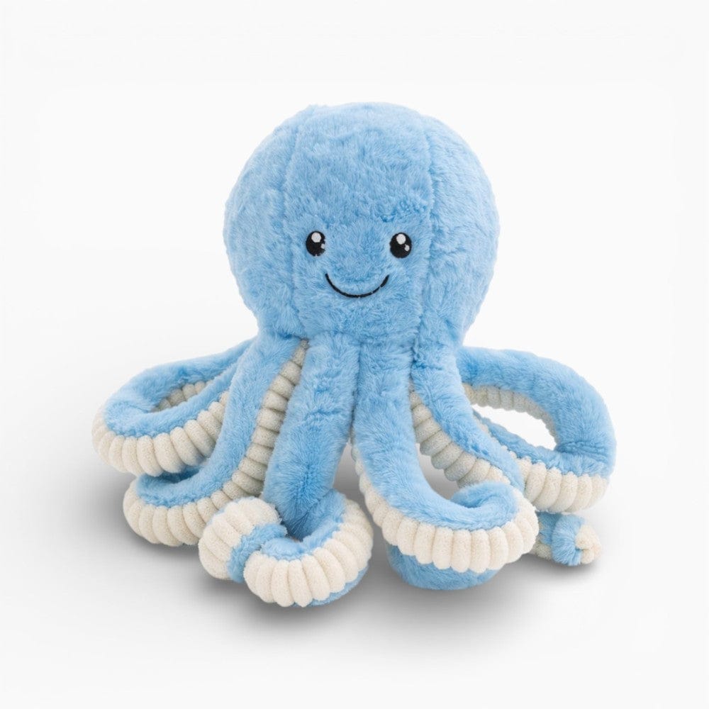 Blue Octopus Plush with Tentacles Oh My Plushie