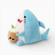 Blue Shark Plush with Bubble Tea Oh My Plushie