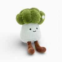 Broccoli Plush with Face and Legs Oh My Plushie