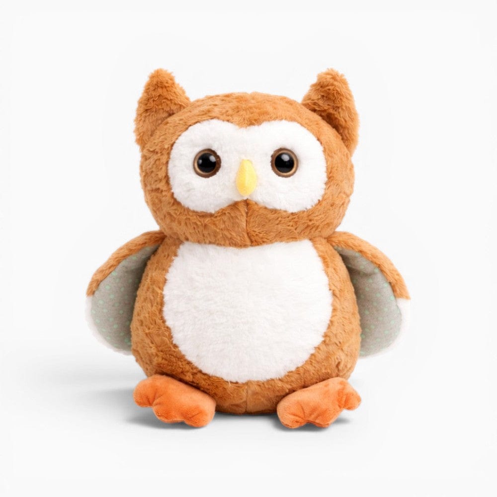 Brown Cartoon Design Owl Plush Oh My Plushie