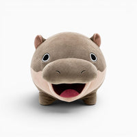 Brown Hippo Plush Oh My Plushie