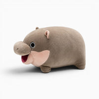 Brown Hippo Plush Oh My Plushie