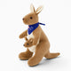 Brown Kangaroo Plush with Baby Oh My Plushie