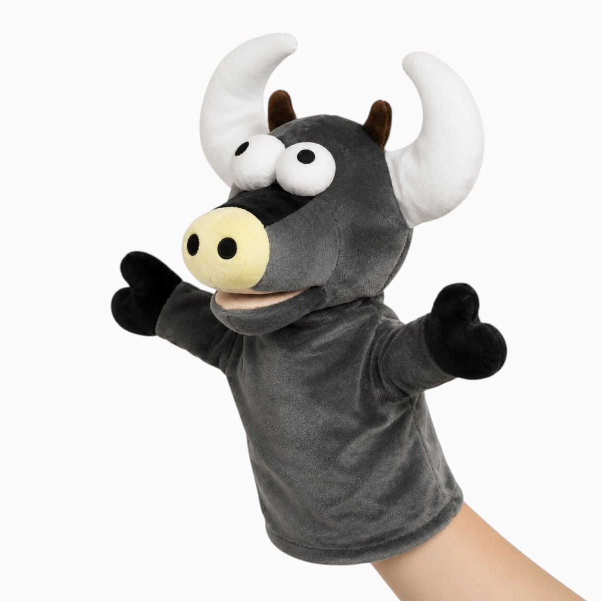 Bull Hand Puppet Oh My Plushie