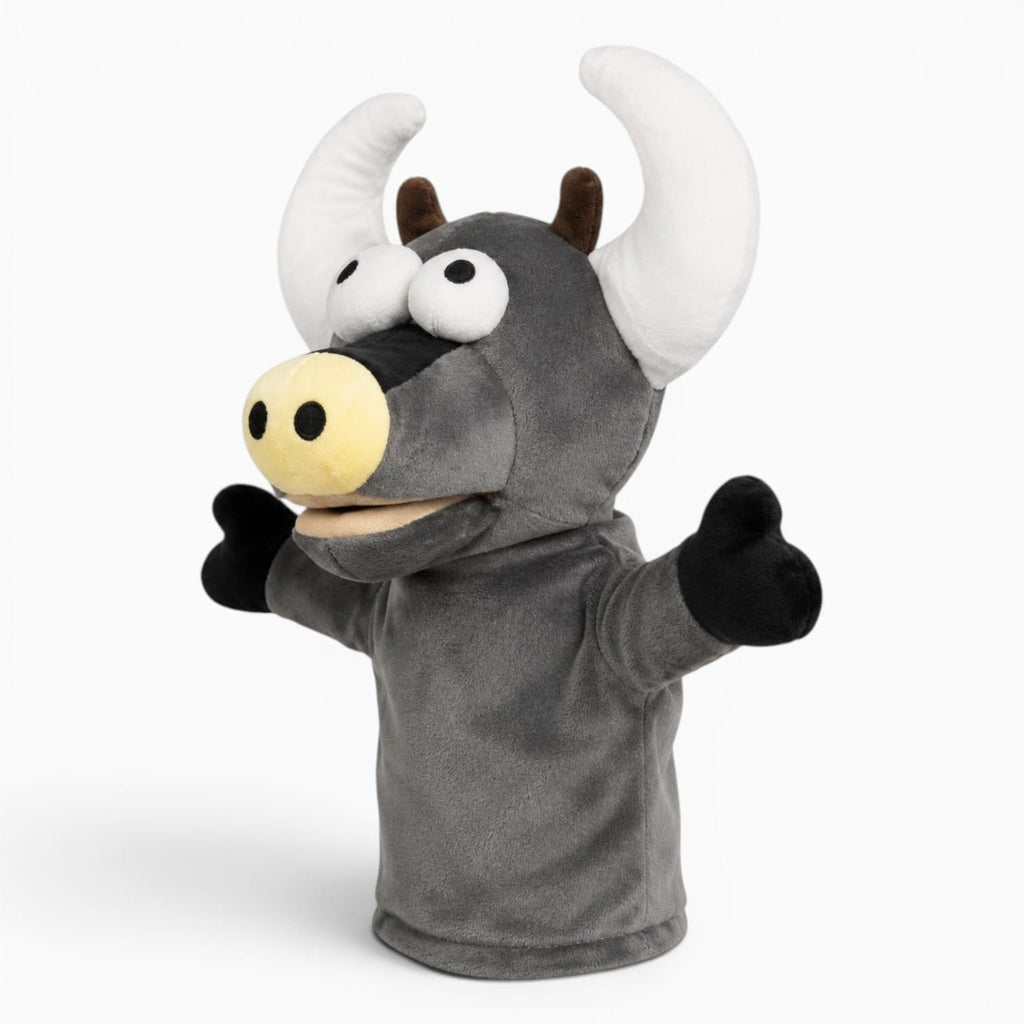 Bull Hand Puppet Oh My Plushie