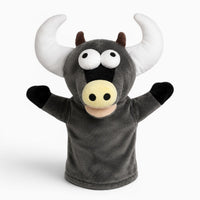 Bull Hand Puppet Oh My Plushie