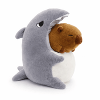 Capybara Plush in Shark Costume Oh My Plushie