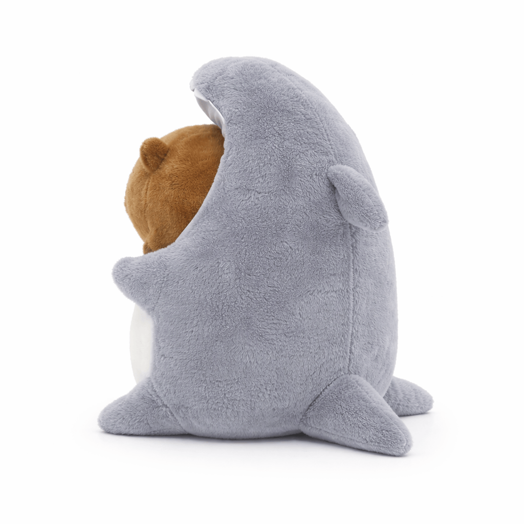 Capybara Plush in Shark Costume Oh My Plushie