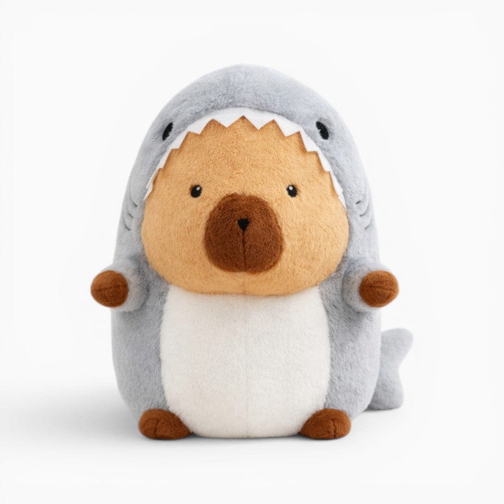 Capybara Plush in Shark Costume Plush Toy Oh My Plushie