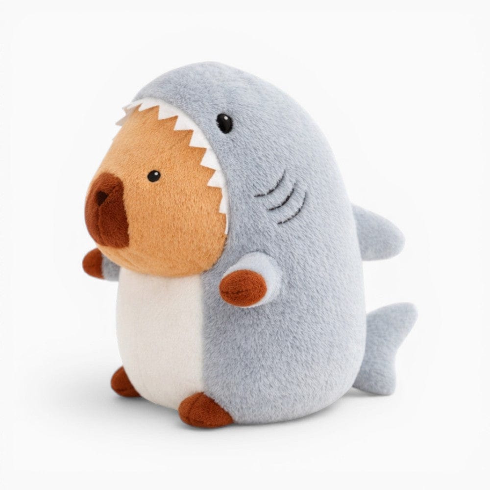 Capybara Plush in Shark Costume Plush Toy Oh My Plushie