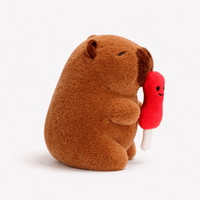 Capybara Plush with Ice Lolly on Stick Oh My Plushie