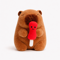 Capybara Plush with Ice Lolly on Stick Oh My Plushie