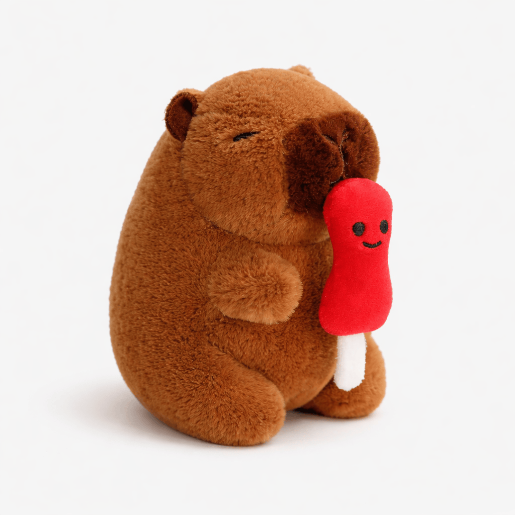 Capybara Plush with Ice Lolly on Stick Oh My Plushie