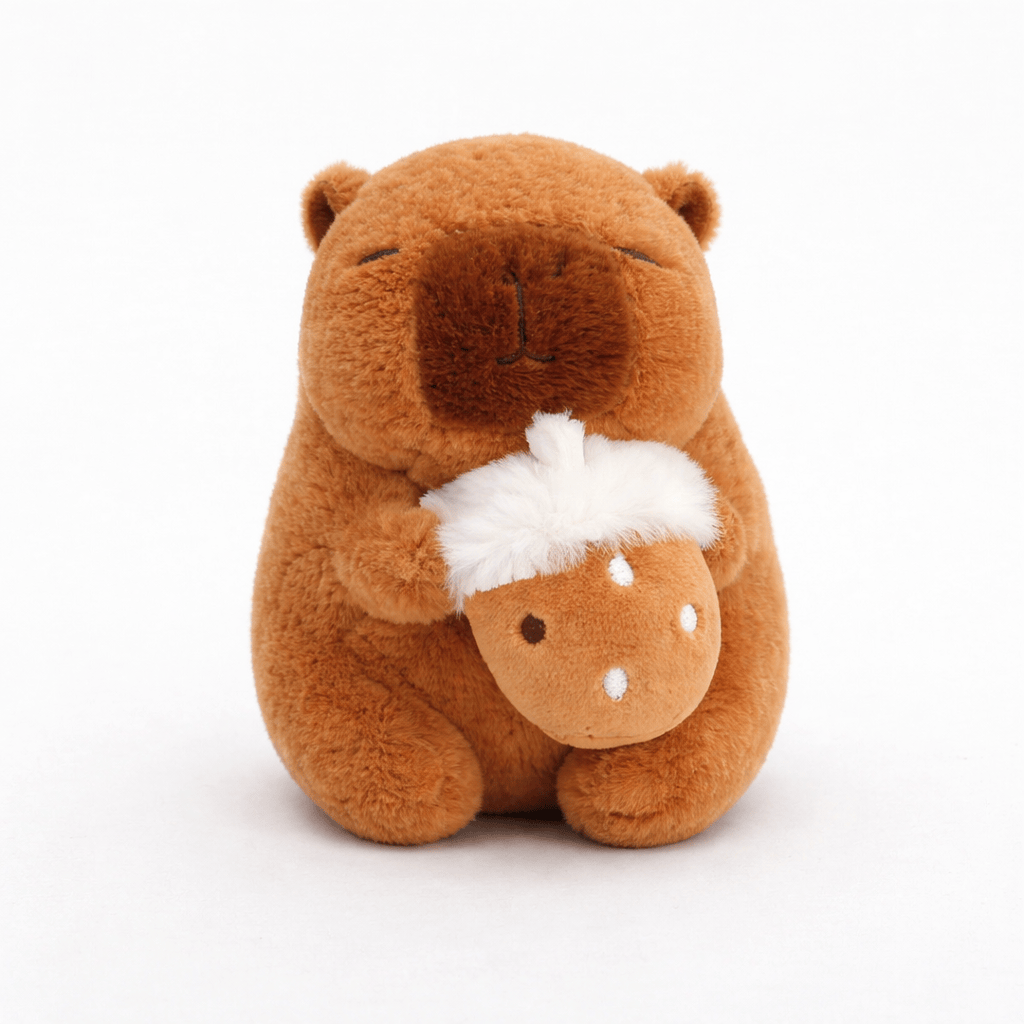 Capybara Plush with Nut Oh My Plushie