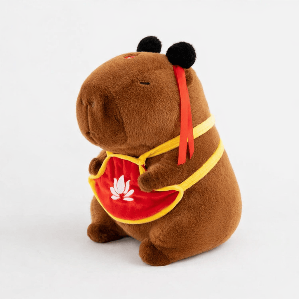 Capybara Plush with Traditional Nezha Costume Oh My Plushie