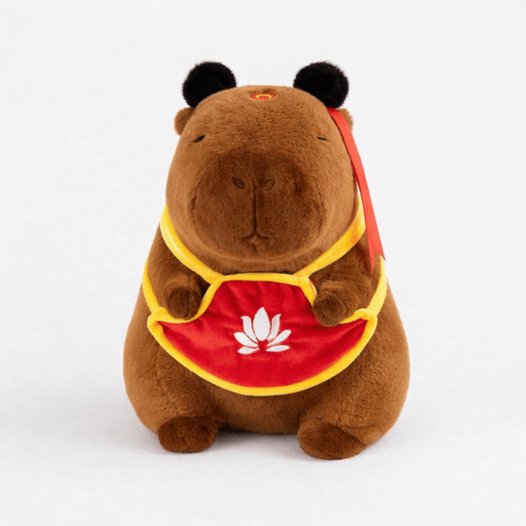 Capybara Plush with Traditional Nezha Costume Oh My Plushie