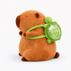Capybara Plush with Turtle Backpack Oh My Plushie