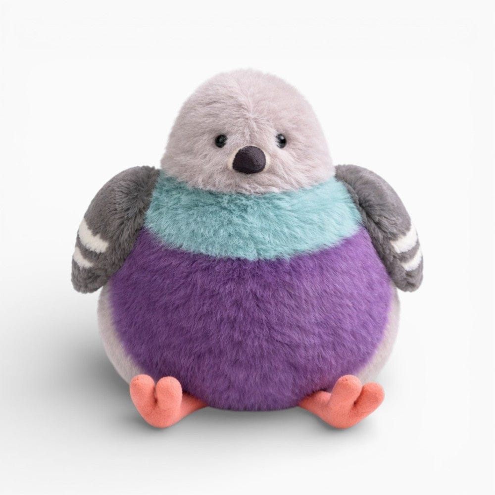 Chubby Fluffy Dove Plush Oh My Plushie