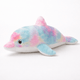 Colourful Large Rainbow Dolphin Plush Oh My Plushie