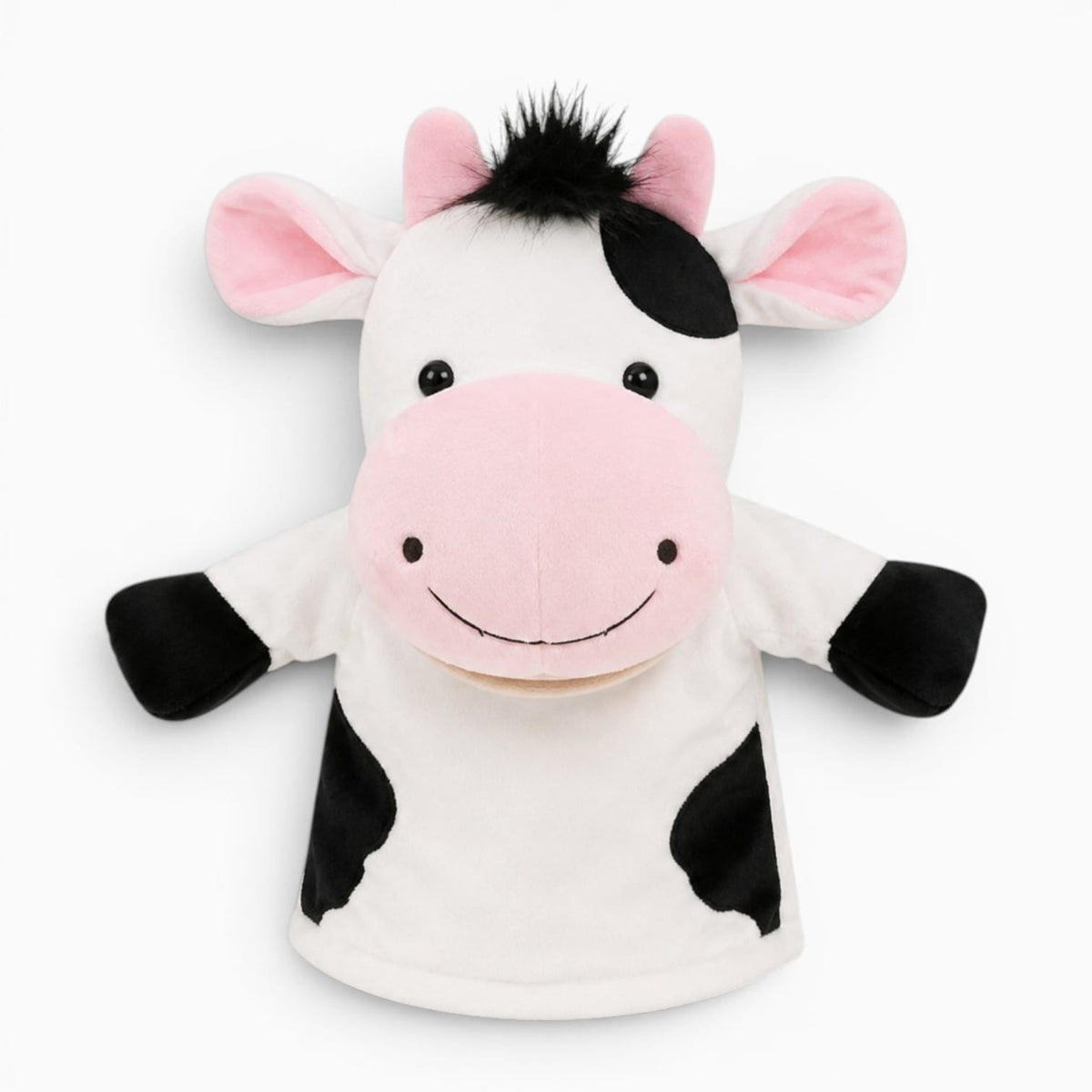 Cow Hand Puppet Oh My Plushie