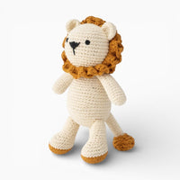 Crochet Beige Lion Plush Oh My Plushie