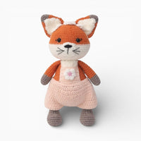 Crochet Fox Plush for Baby Oh My Plushie
