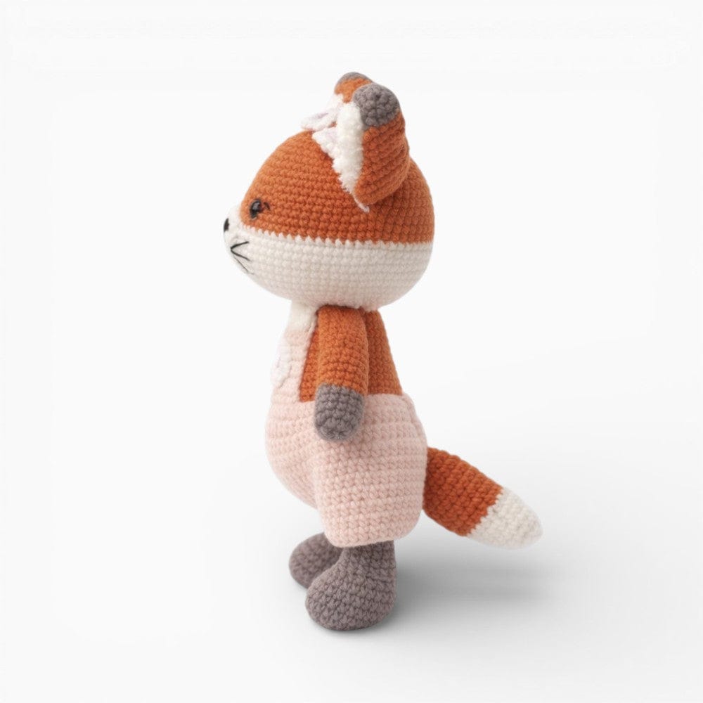 Crochet Fox Plush for Baby Oh My Plushie