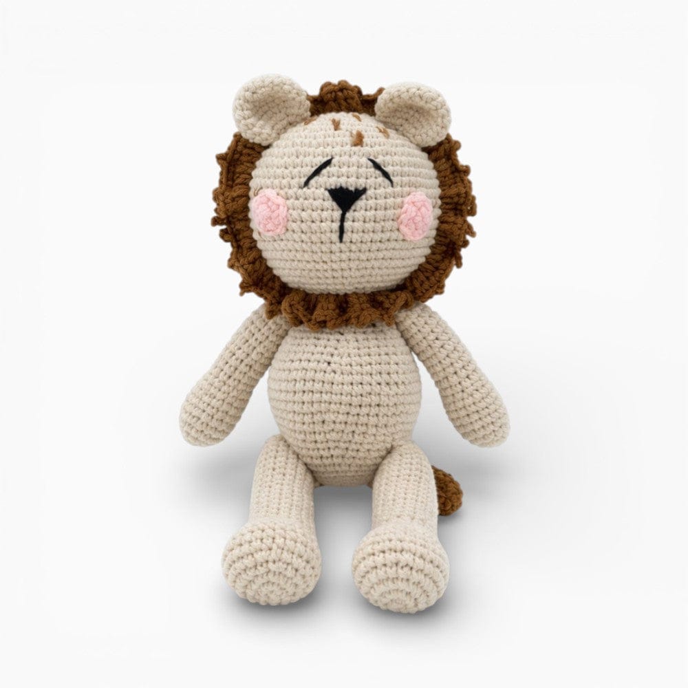Crochet Lion Plush with Mane Oh My Plushie