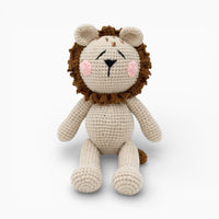 Crochet Lion Plush with Mane Oh My Plushie