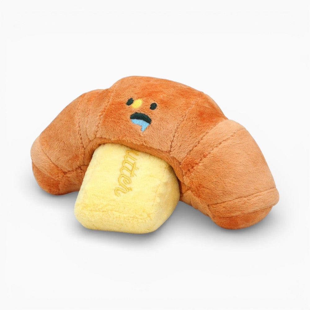 Cuddly Croissant Plush with Squeaker Oh My Plushie