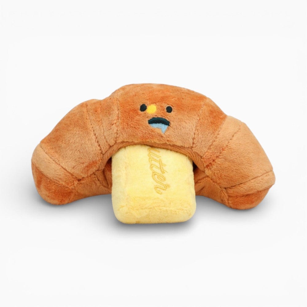 Cuddly Croissant Plush with Squeaker Oh My Plushie