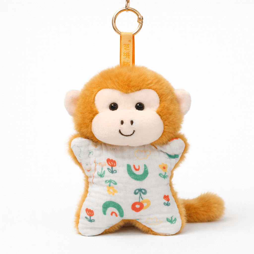 Cute Monkey Keychain Oh My Plushie