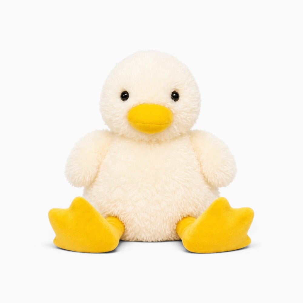 Cute White Duck Plush Oh My Plushie