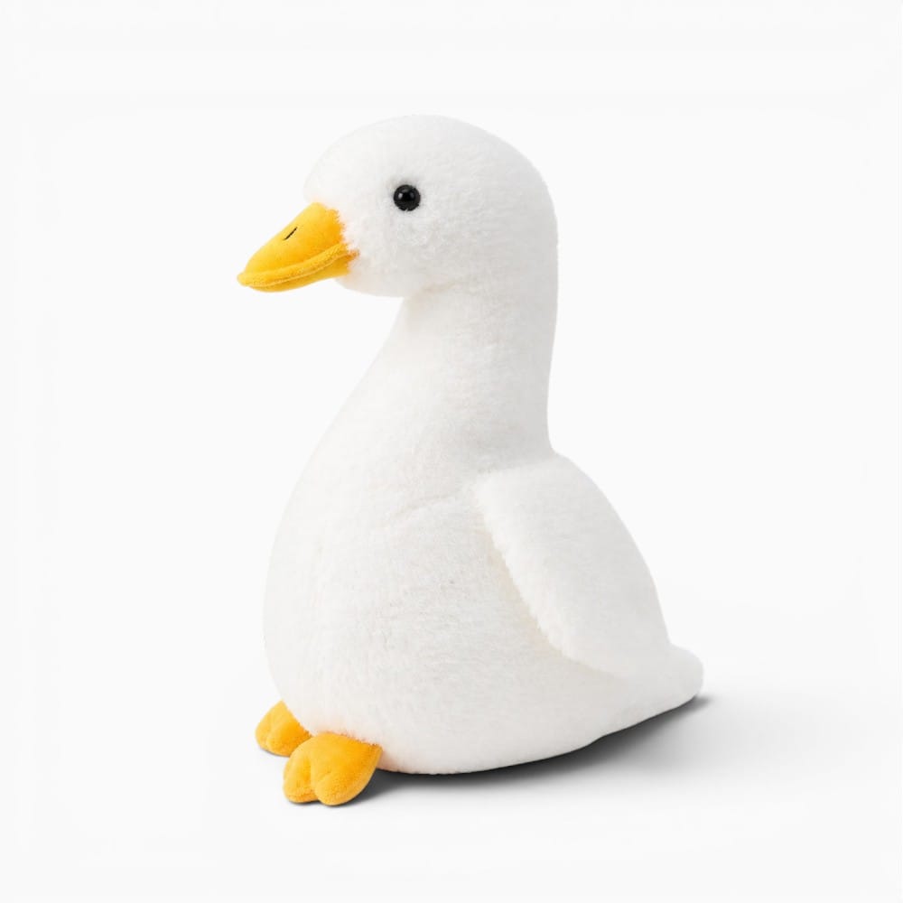 Cute White Goose Plush Oh My Plushie