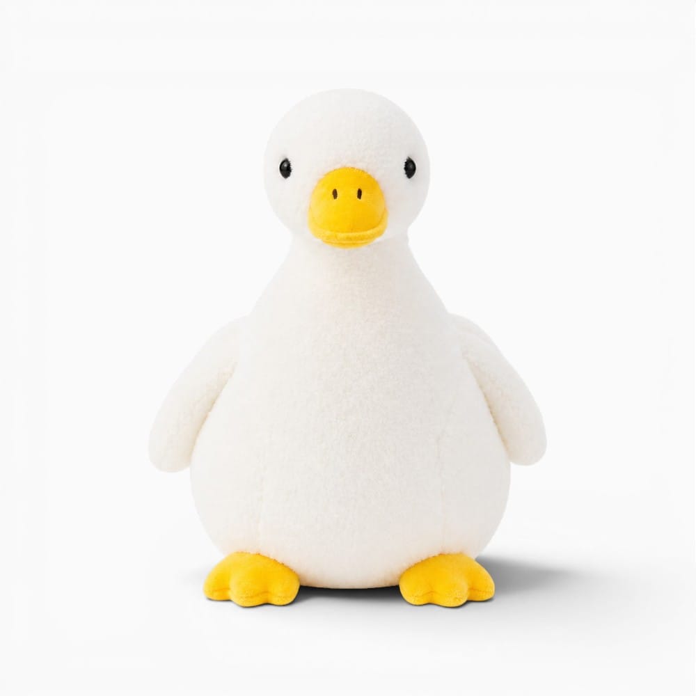 Cute White Goose Plush Oh My Plushie