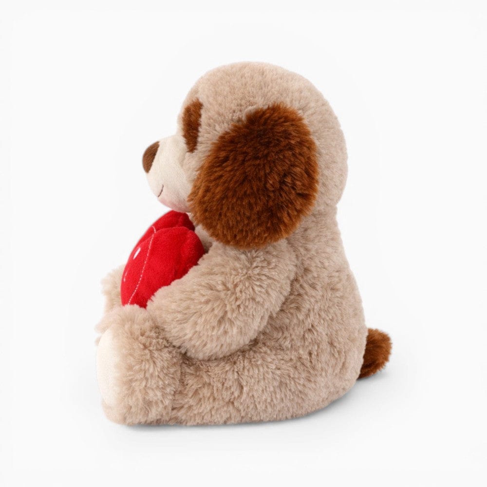 Dog Plush with Heart Valentine Gift Oh My Plushie